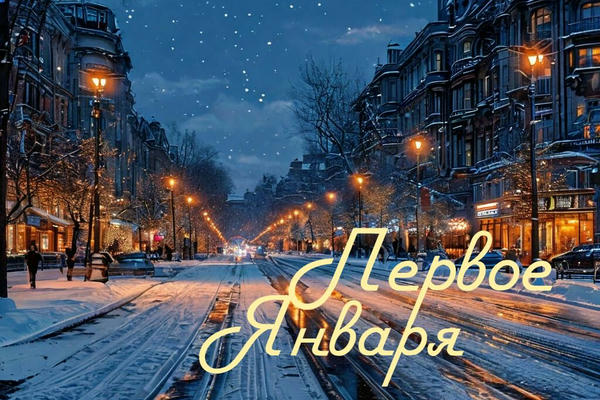 Первое января