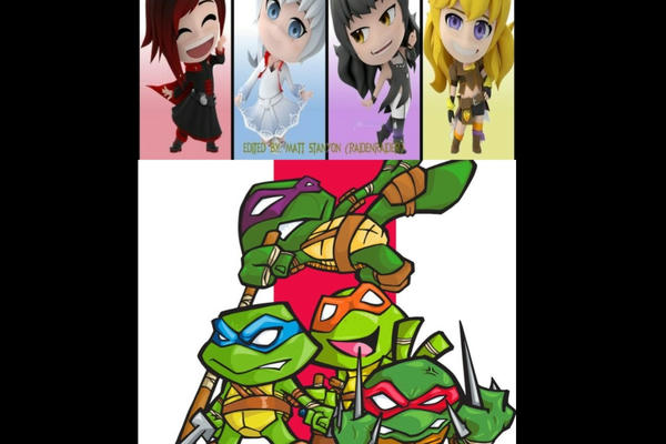 TMNT x RWBY:Chibi истории