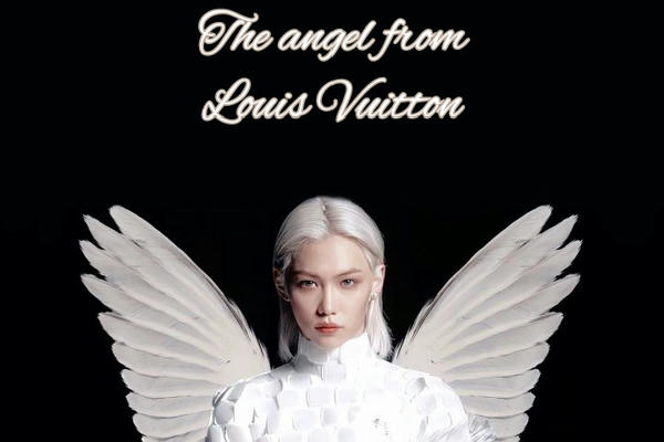 The angel from Louis Vuitton