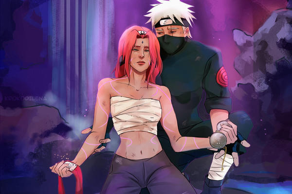 Sasuke and Sakura